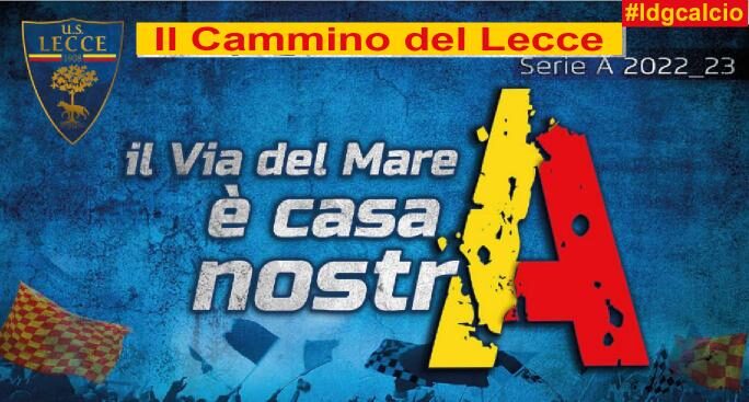 Il Cammino del Lecce – Calendario Serie A 22/23
